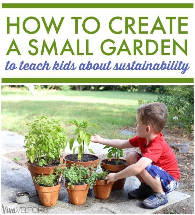 small garden for kids