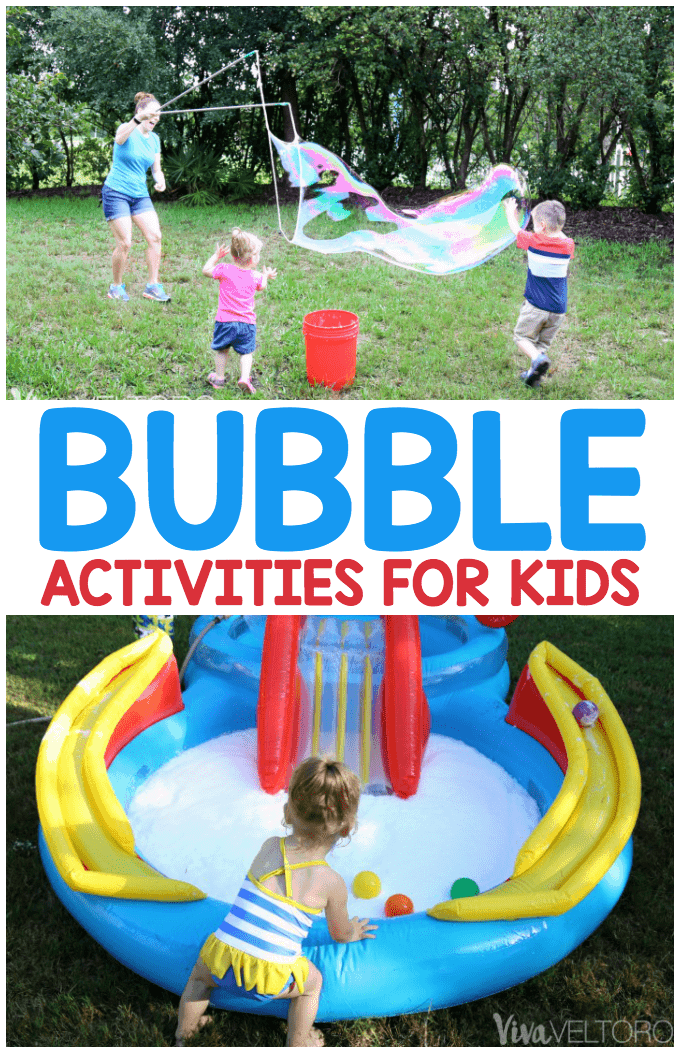 bubble activities for kids