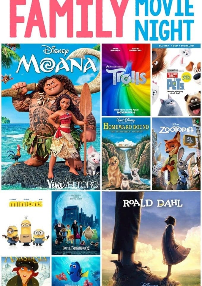 best movies for family movie night