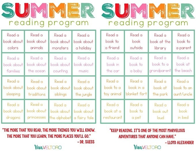 summer reading programs kids