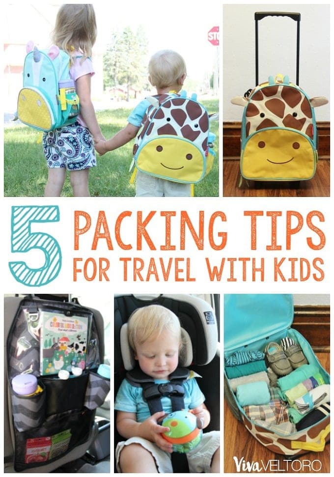 packing tips for travel with kids