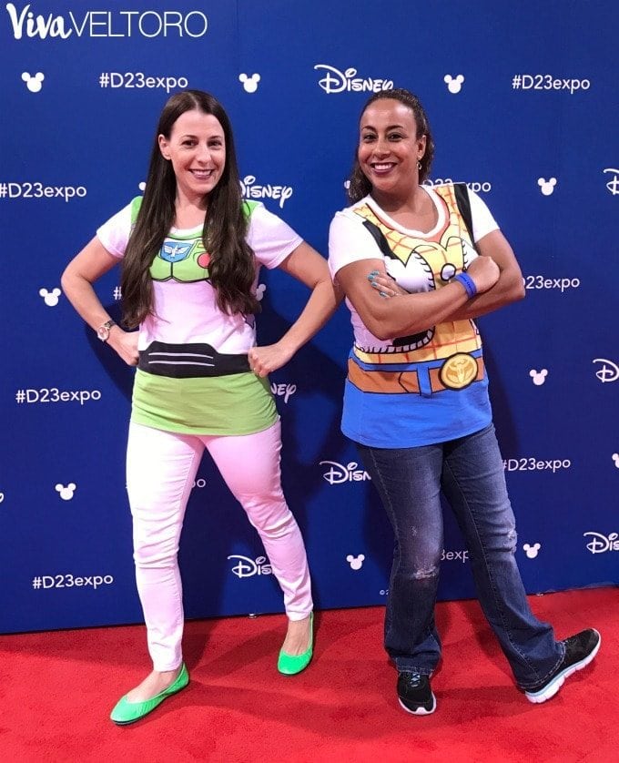 d23 expo buzz and woody