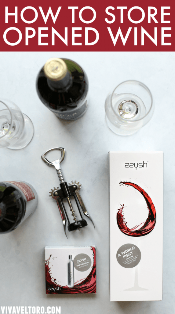 How To Store Opened Wine Viva Veltoro