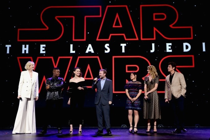 star was the last jedi cast members