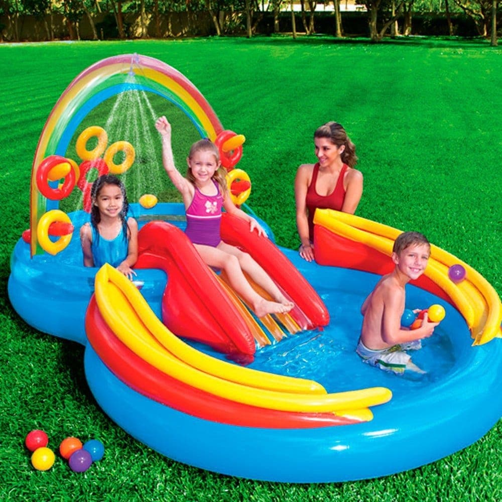 Win an Intext Rainbow Ring Inflatable Play Center! Viva Veltoro