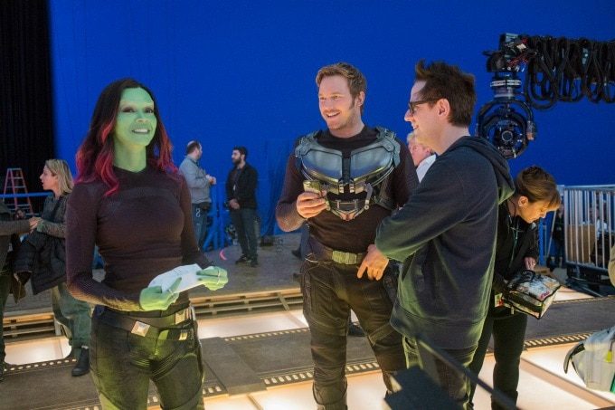 guardians of the galaxy behind the scenes
