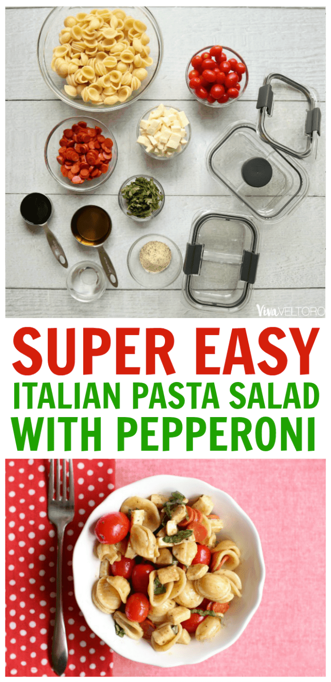 italian pasta salad pepperoni