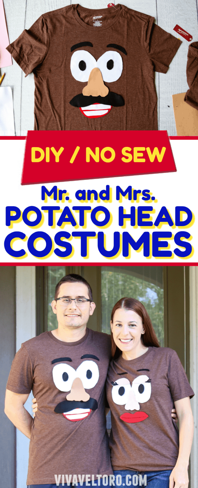 Mr and Mrs Potato Head Costume