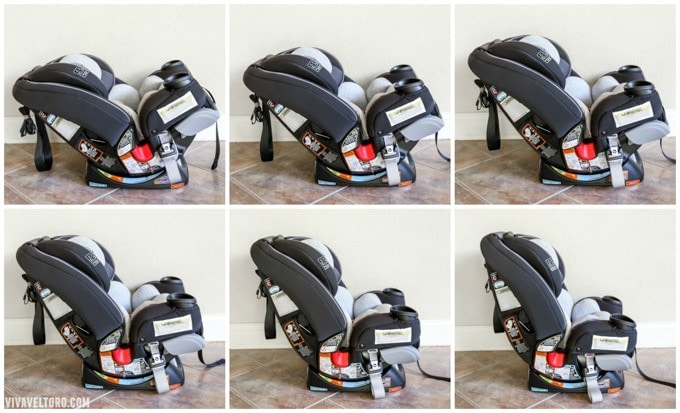 Graco Forever Car Seat Recline, How To Recline Graco 4ever Car Seat