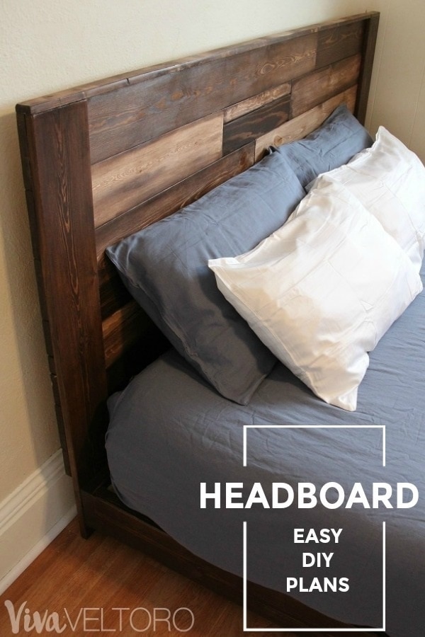 Make A Wooden Headboard For Less Than, How To Make An Easy Bed Frame