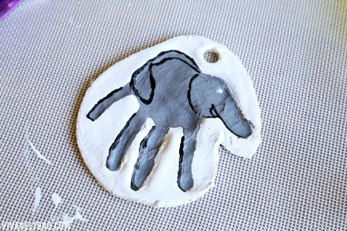 elephant handprint