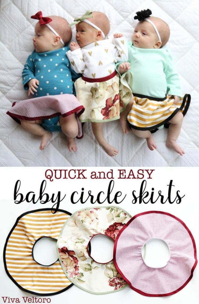 circle skirts for babies
