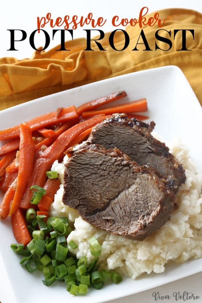 Pressure Cooker Pot Roast in the CrockPot® Express Crock Multi Cooker!
