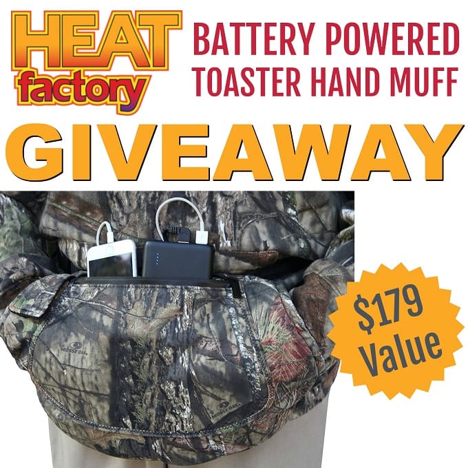 hand muff giveaway