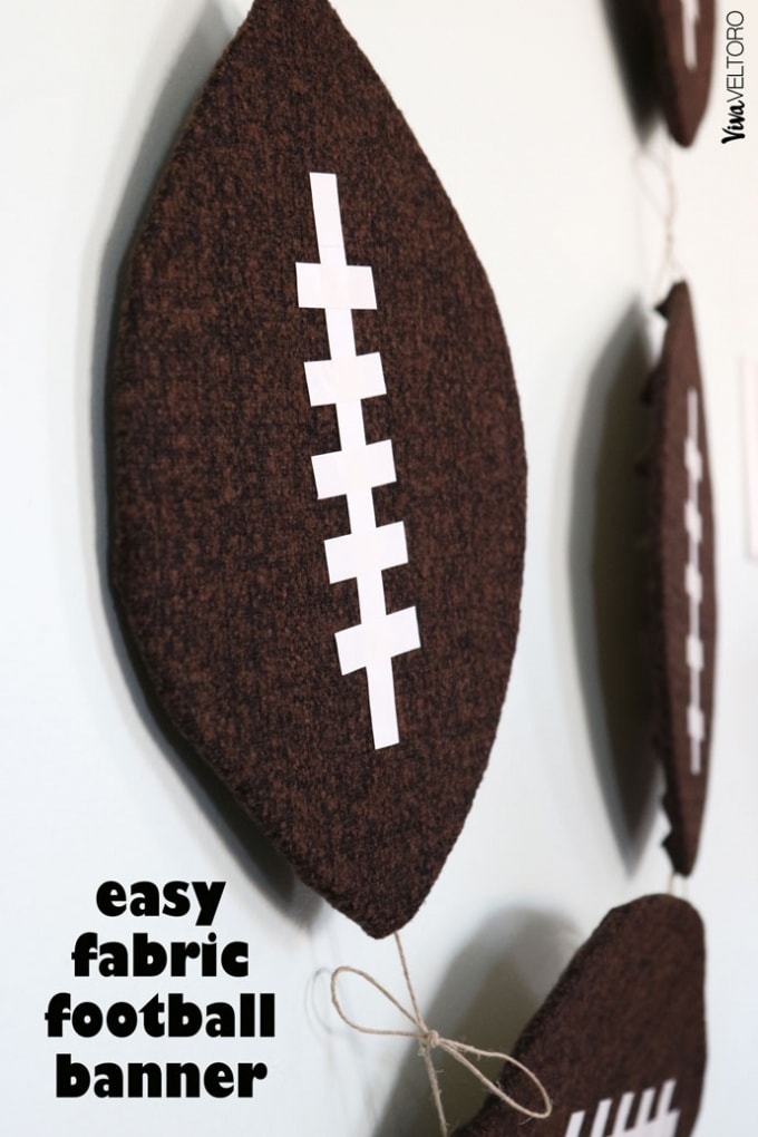 Easy Game Day Decorations for the Big Game! Viva Veltoro