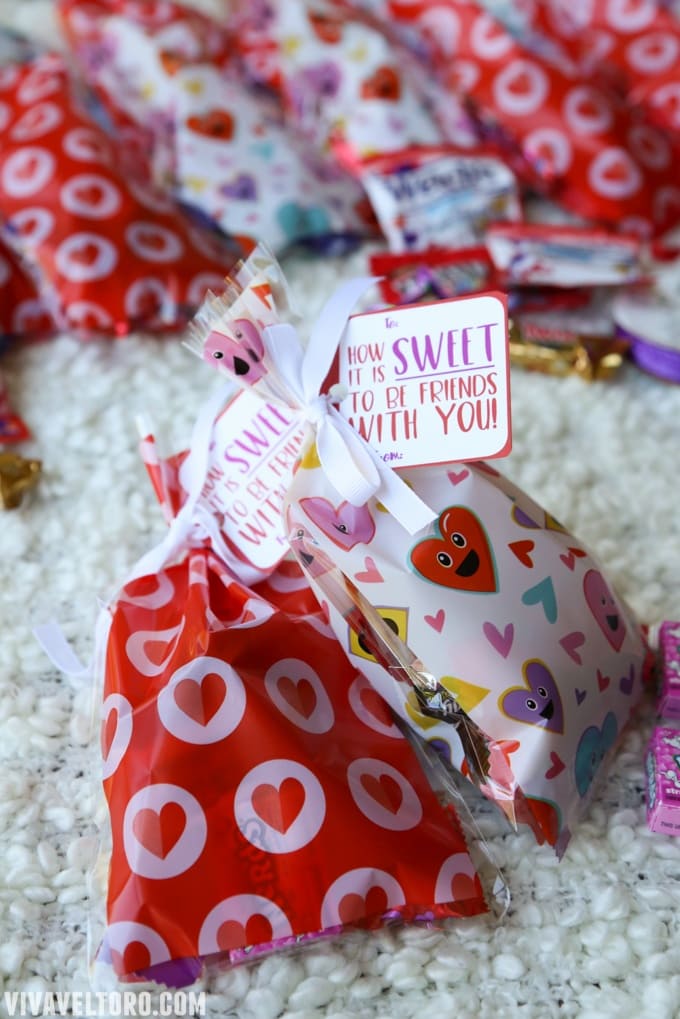 valentine's day treat bags