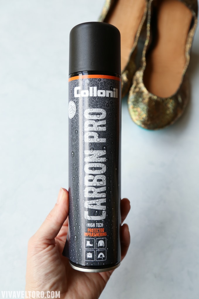 collonil carbon pro waterproof spray for shoes