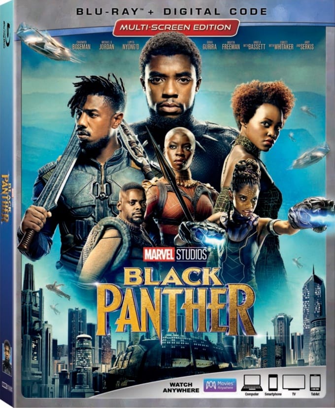 black panther on dvd