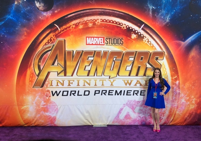 infinity war hollywood premiere