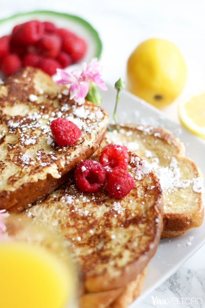 Lemon Ricotta Stuffed French Toast Recipe! Viva Veltoro