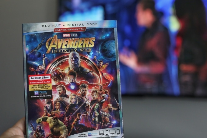 infinity war blu-ray