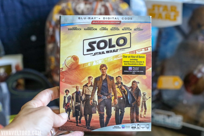 solo star wars story DVD bluray
