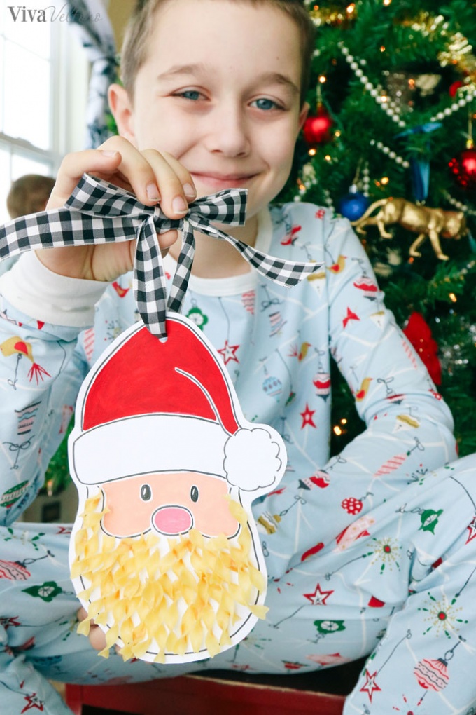 Homemade Christmas Ornament Ideas + a BedHead Christmas Pajamas