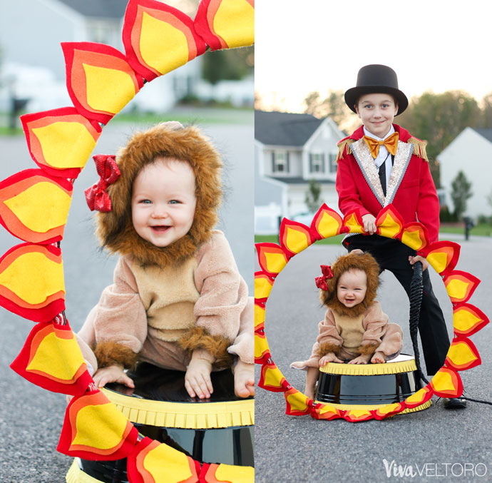 7 No-Sew DIY Costume Ideas  Circus halloween costumes, Family halloween  costumes, Circus costume