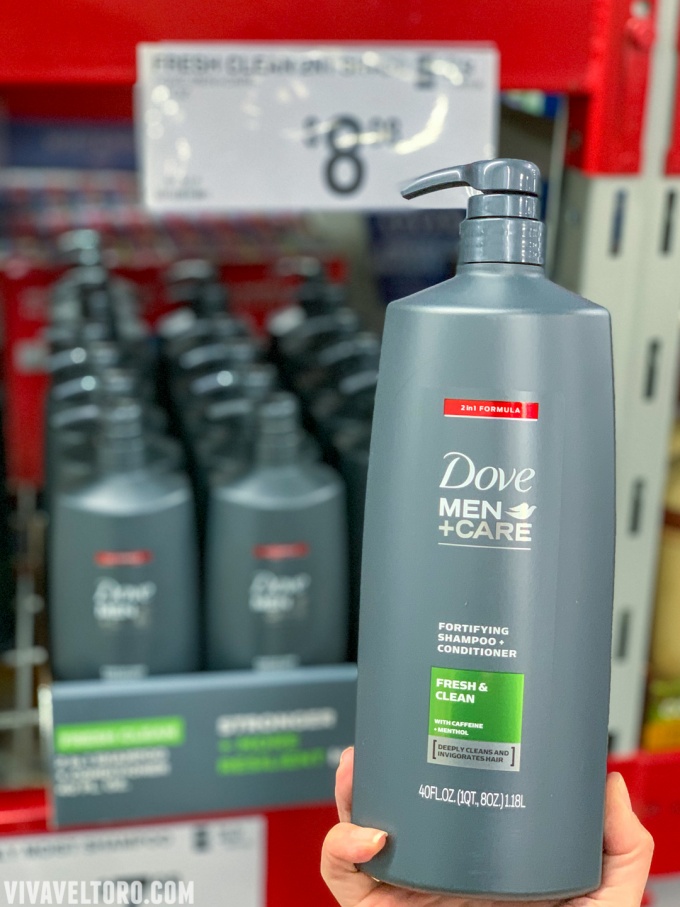 dove men shampoo