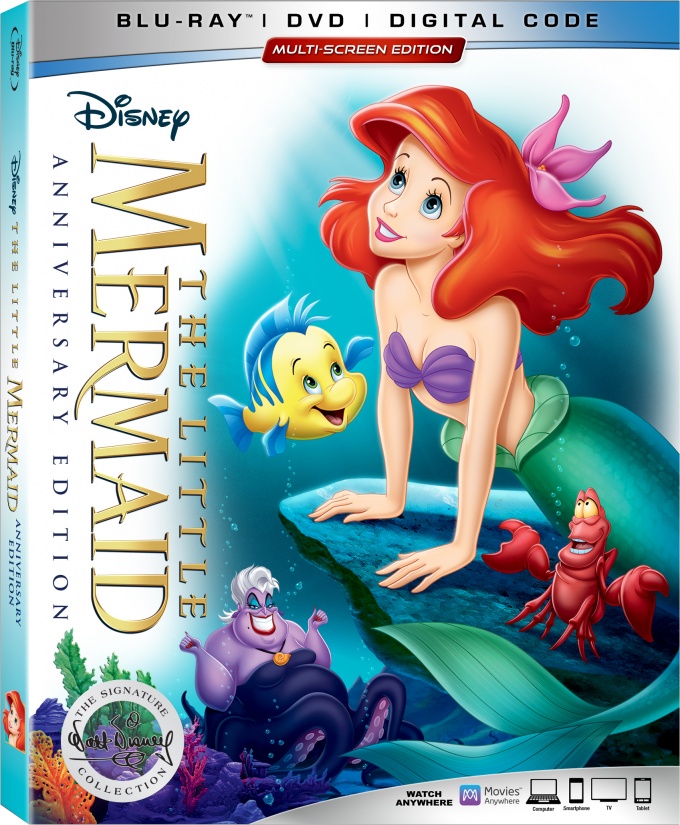 little mermaid dvd