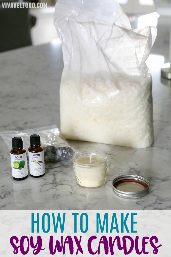 how to make soy wax canldes
