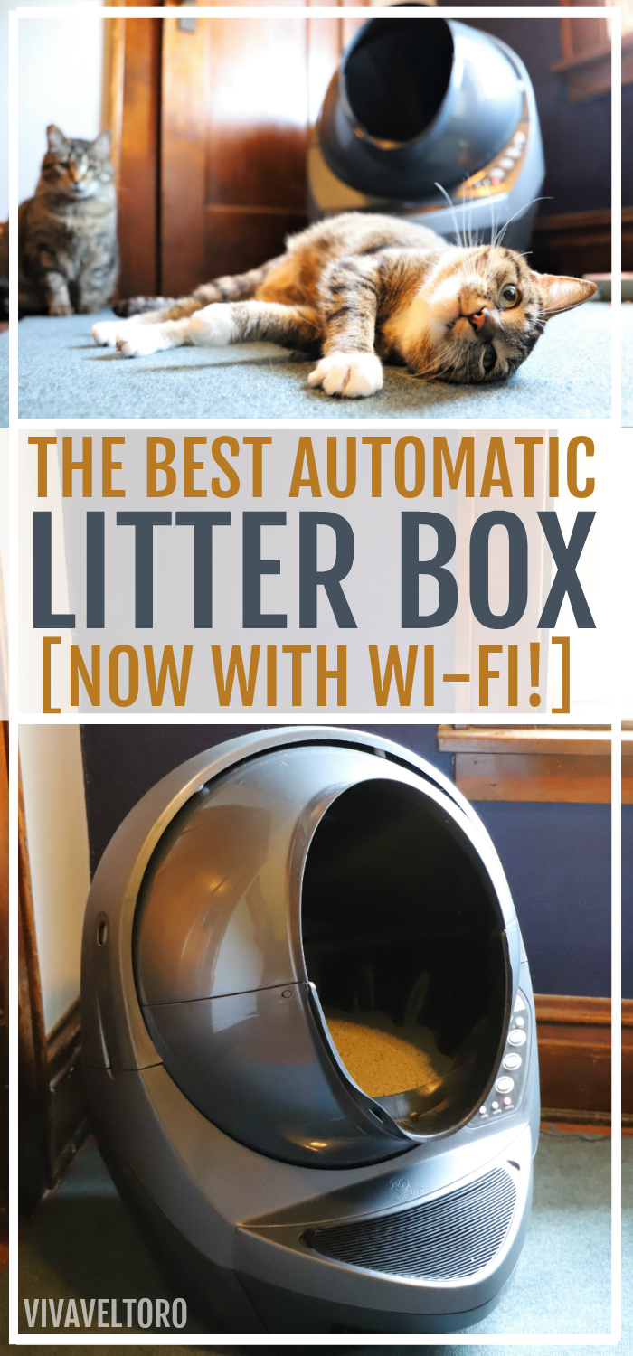 The Best Automatic Litter Box [Now with WiFi!] Viva Veltoro