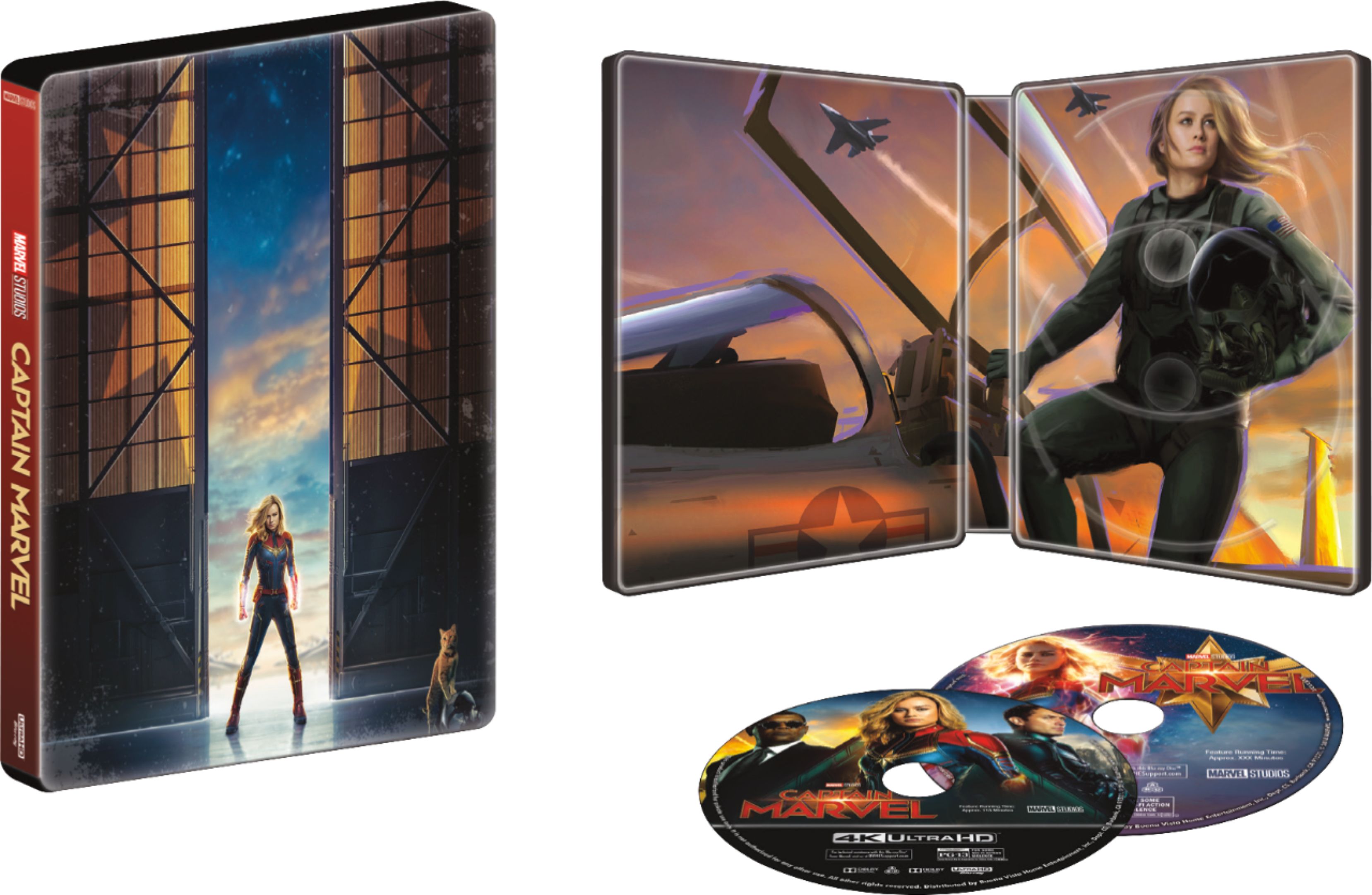 captain marvel steel book