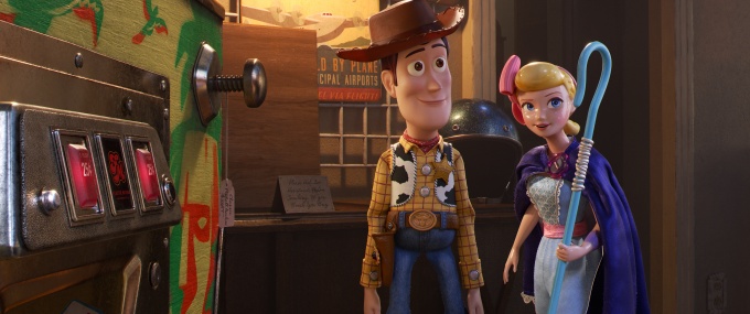 woody and bo peep toy story 4