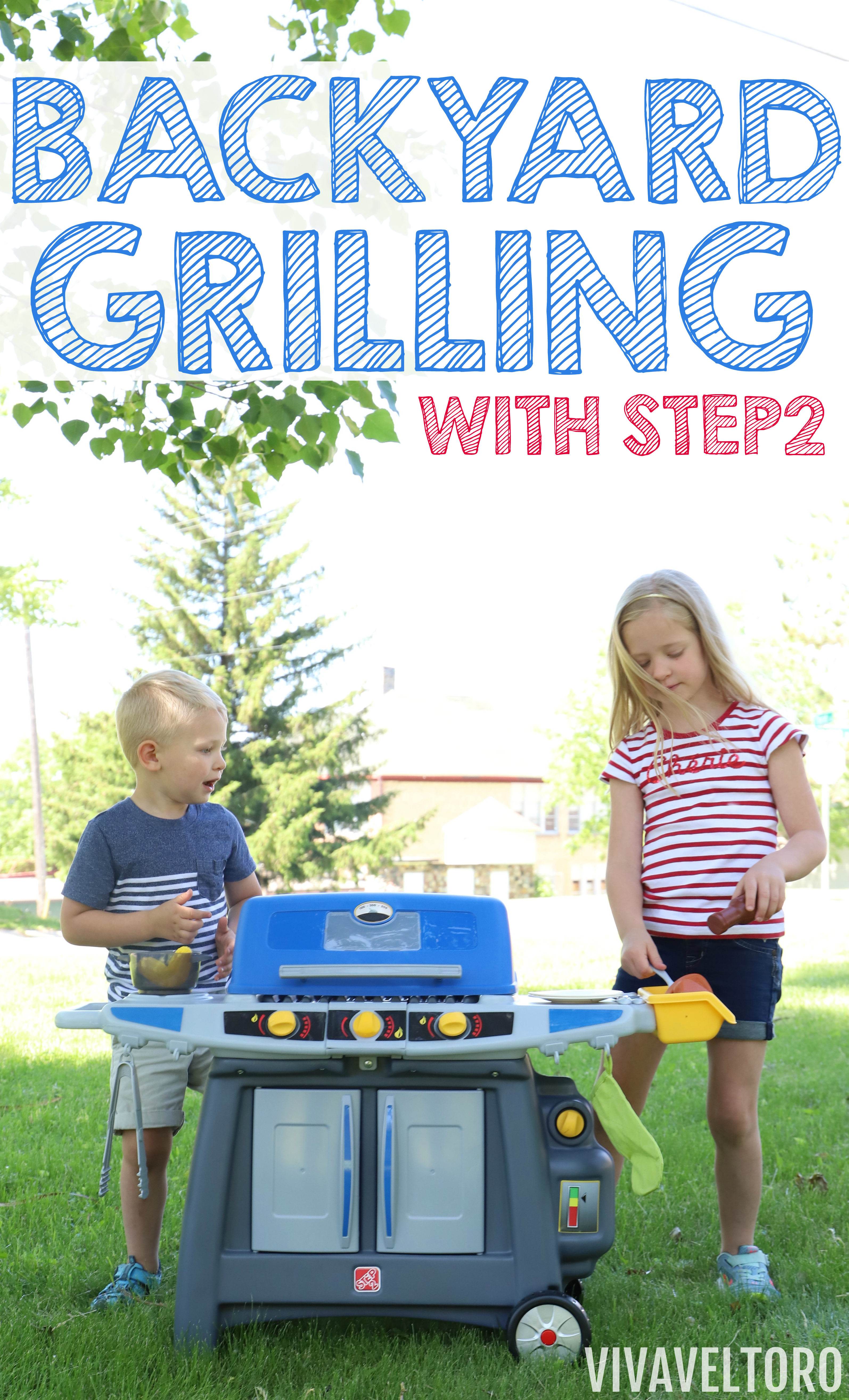 step2 sizzle & smoke toy bbq grill