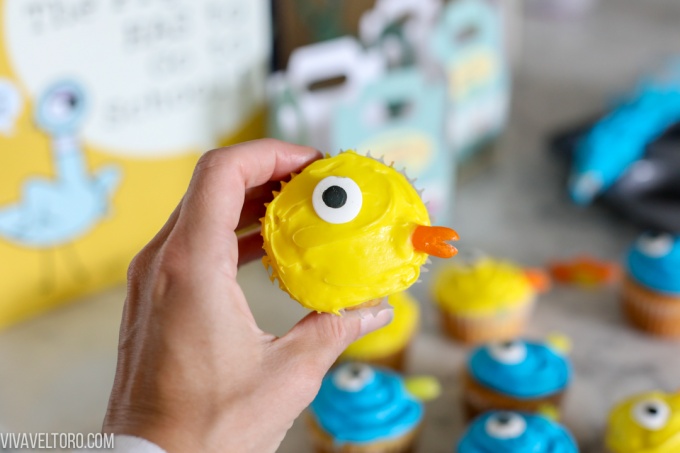duckling cupcake