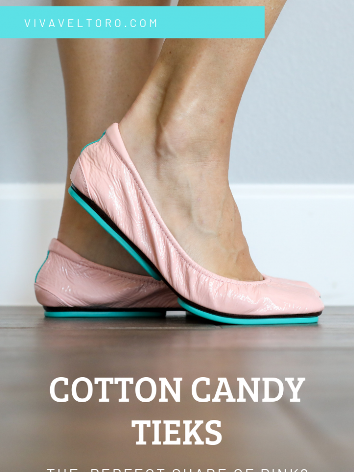 cotton candy tieks pink ballet flats