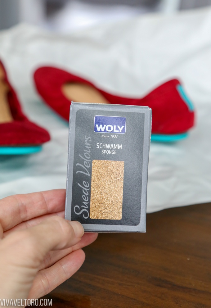 woly sponge for suede