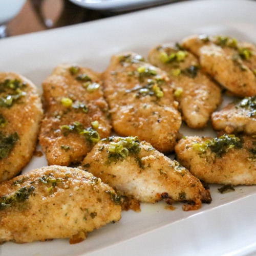 Chicken with White Wine Butter Sauce Recipe Viva Veltoro