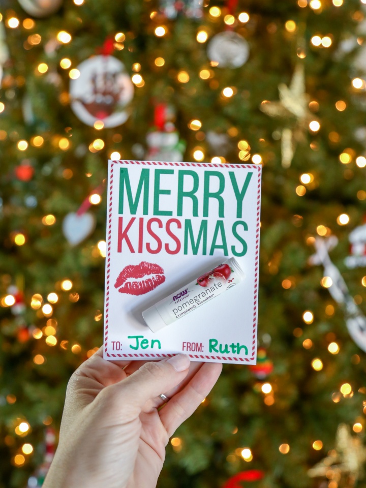 merry kissmas lip balm