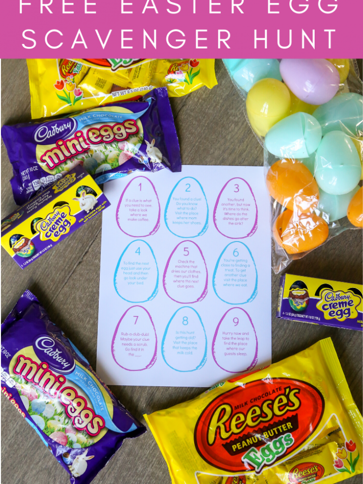easter egg scavenger hunt