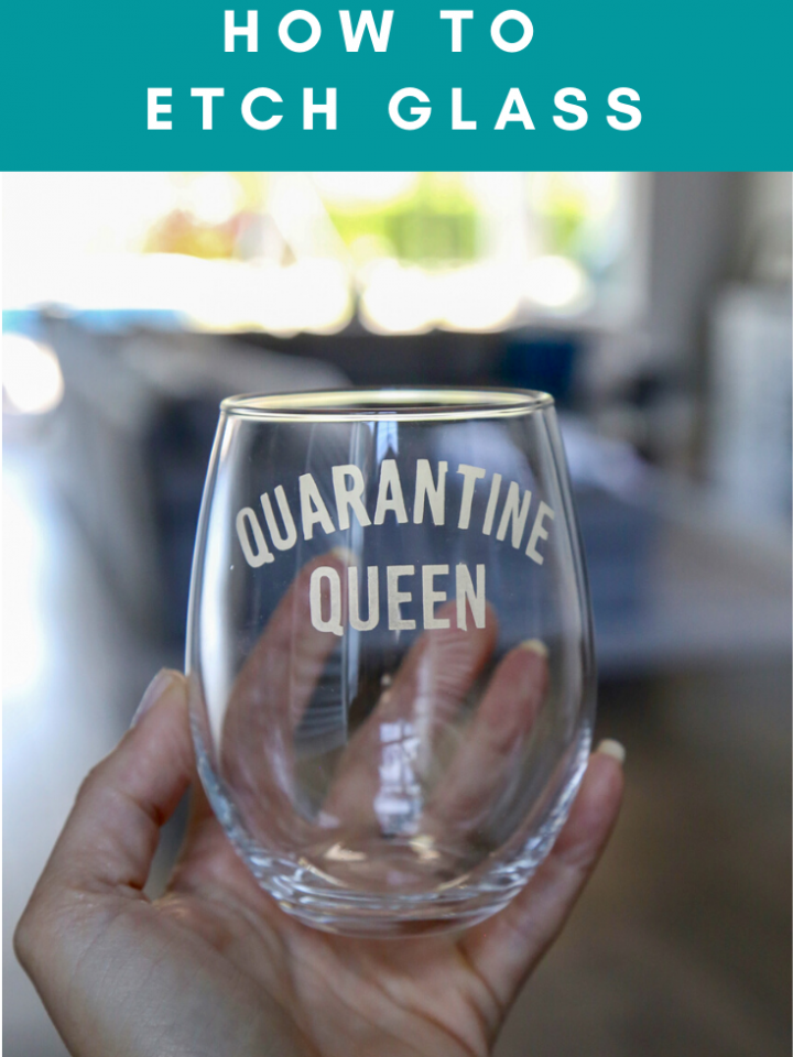 etch glass with armour etch