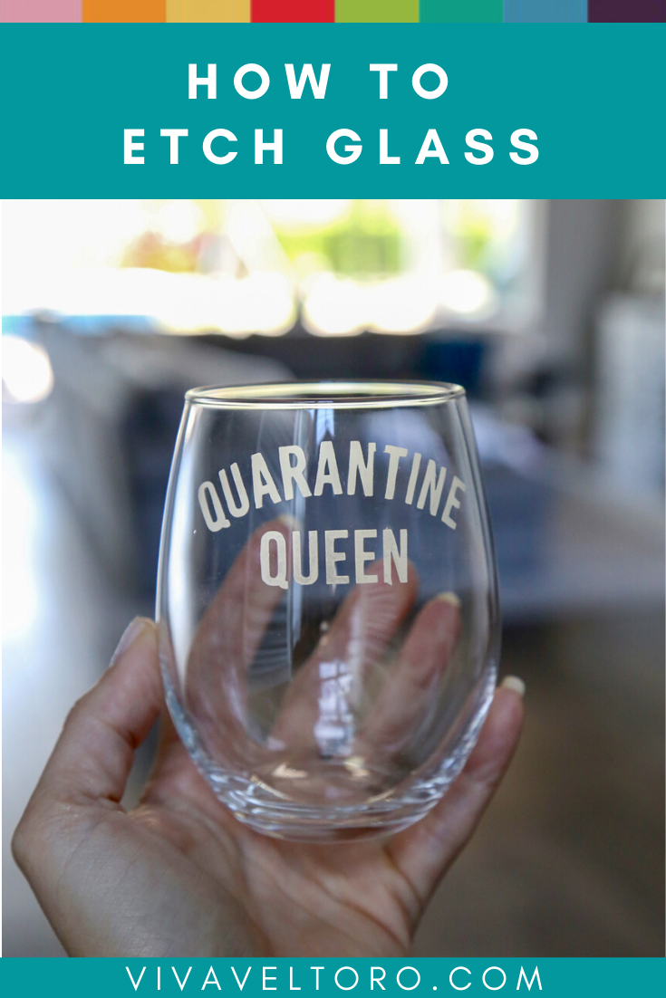 How To Use Armour Etch to Etch Glass Viva Veltoro