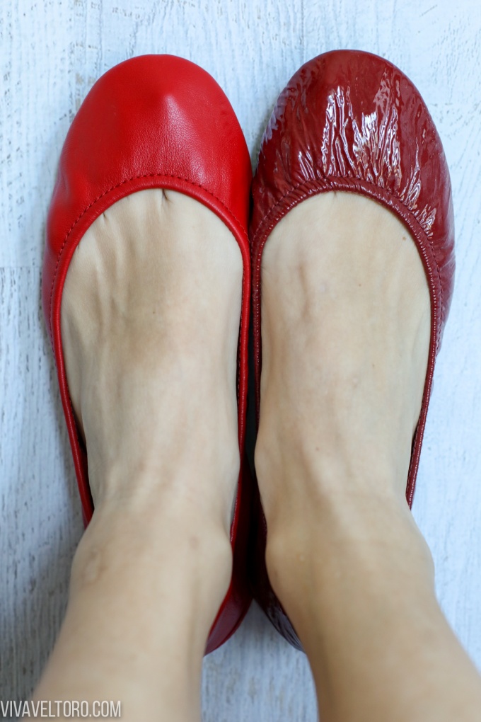 True Love Red and Ruby Red Tieks