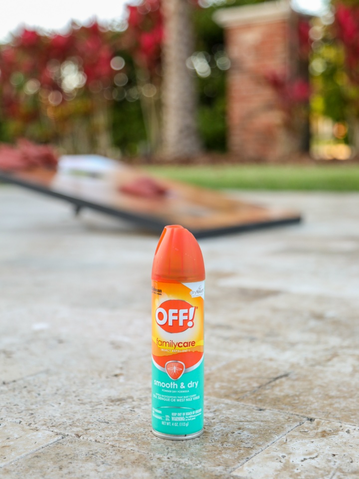 backyard without mosquitos