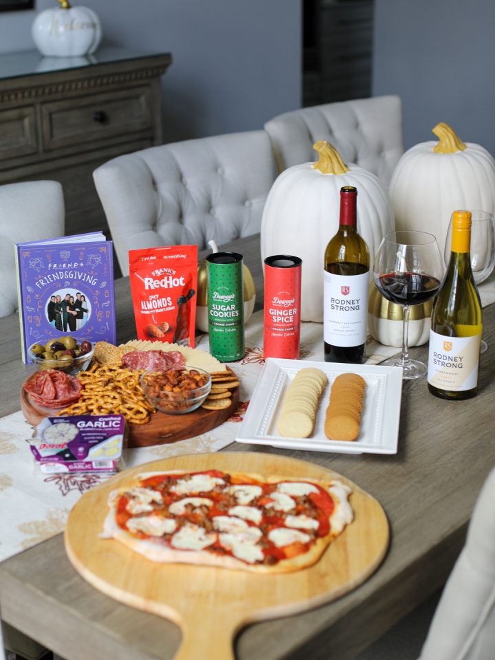 Friendsgiving spread