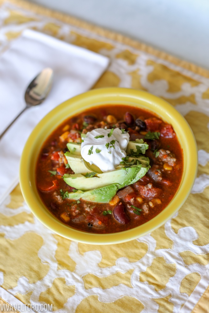 dairy free slow cooker taco soup