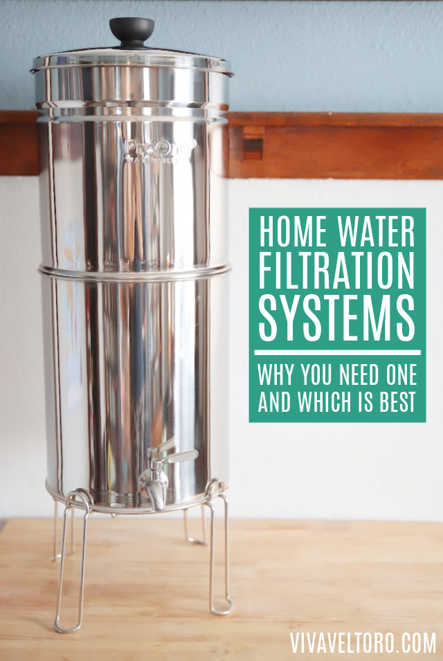 home filtration water gravity system