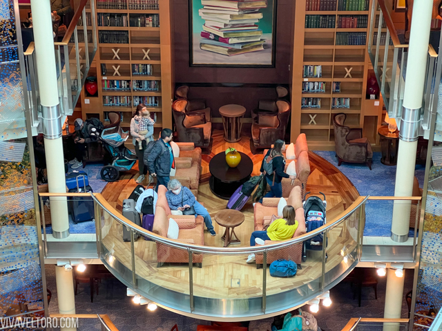 celebrity solstice library