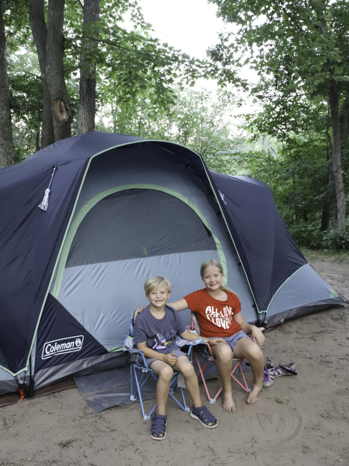 CAMPING WITH KIDS